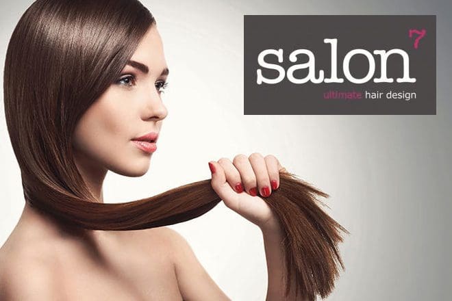 Cut & Blow Dry Plus Treatment at Salon 7 > JT Rewards